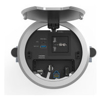 Kramer Electronics RTBUS-28XL Universal Negro, Plata Corriente alterna Carga r&aacute;pida Interior (Espera 4 dias)