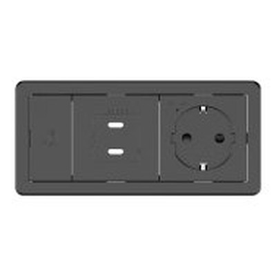 Kramer Electronics T-IN2-REC1(B) Negro (Espera 4 dias)-SX93 Kramer Electronics T-IN2-REC1(B) Negro (Espera 4 dias)