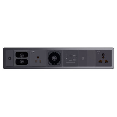 Kramer Electronics T–IN6–REC1(B) base múltiple 2 salidas AC Interior Negro (Espera 4 dias)-SX113 Kramer Electronics T–IN6–REC1(B) base múltiple 2 salidas AC Interior Negro (Espera 4 dias)