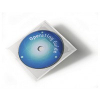 PACK 10 FUNDAS PARA CD/DVD ADHESIVAS DURABLE 8080 (Espera 4 dias)