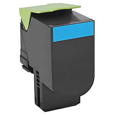 Lexmark 800S2 Cartucho de toner cian (2k)