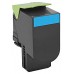 Lexmark 800S2 Cartucho de toner cian (2k)