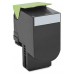 Lexmark 800X1 Cartucho de toner negro Extra Alto Rendimiento (8k)