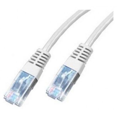 CABLE RED LATIGUILLO RJ45 CAT.5E UTP AWG24 BLANCO 3.0