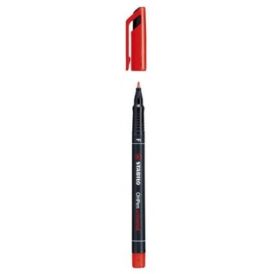 MARCADOR PERMANENTE PUNTA FINA OHPEN UNIVERSAL 0,7MM. ROJO STABILO 842/40 (MIN10) (Espera 4 dias)