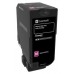 Lexmark CX725 Cartucho de toner magenta de alto rendimiento