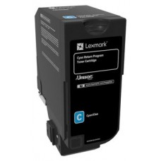 Lexmark CX725 Cartucho de toner cian alto rendimiento Retornable