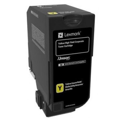 Lexmark CX725 Cartucho amarillo alto rendimiento  Corporativo (16 000 paginas)