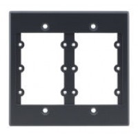 Kramer Electronics FRAME-2G placa de pared y cubierta de interruptor Negro (Espera 4 dias)