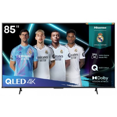 TELEVISOR 85"" QLED UHD 4K QUANTUM DOT 85E7Q SMART TV HISENSE (Espera 4 dias)