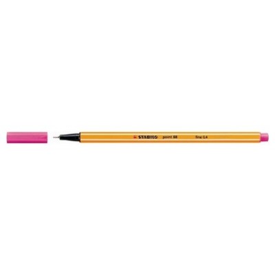 ROTULADOR PUNTA FINA POINT 88 0.4MM ROSA STABILO 88/56 (MIN10) (Espera 4 dias)