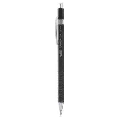 PORTAMINAS RECARGABLE CRITERIUM PUNTA METALICA MINA 2MM. CUERPO NEGRO BIC 893278 (MIN12) (Espera 4 dias)