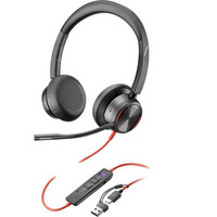 HP Poly Auriculares estéreo Poly Blackwire 8225 con certificación Microsoft Teams USB-C + Adaptador USB-C/A (Espera 4 dias)-24SX HP Poly Auriculares estéreo Poly Blackwire 8225 con certificación Microsoft Teams USB-C + Adaptador USB-C/A (Espera 4 dias)