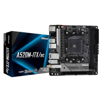 Asrock A520M-ITX/ac Zócalo AM4 micro ATX (Espera 4 dias)