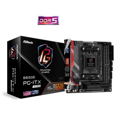 Asrock B650E PG-ITX WiFi AMD B650 Zócalo AM5 mini ITX (Espera 4 dias)