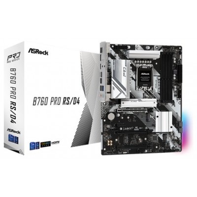 Asrock B760 Pro RS/D4 Intel B760 LGA 1700 ATX (Espera 4 dias)