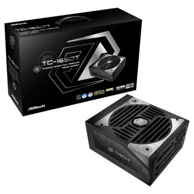 Asrock Taichi TC-1650T unidad de fuente de alimentaci&oacute;n 1650 W 20+4 pin ATX ATX Negro (Espera 4 dias)