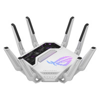 ASUS ROG Rapture GT-BE19000AI router inal&aacute;mbrico 10 Gigabit Ethernet Tribanda (2.4 GHz / 5 GHz / 6 GHz) Blanco (Espera 4 dias)