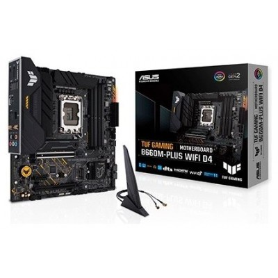 ASUS TUF GAMING B660M- PLUS WIFI D4 Intel B660 LGA 1700 micro ATX (Espera 4 dias)