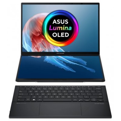 ASUS Zenbook OLED UX8406MA-PZ271W - Ordenador Portátil 14" 3K 120Hz (Intel Core Ultra 9 185H, 32GB RAM, 2TB SSD, Arc Graphics, Windows 11 Home) Gris Tintero - Teclado QWERTY español (Espera 4 dias)