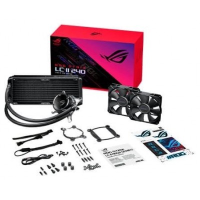 ASUS ROG STRIX LC II 360 Procesador Kit de refrigeración líquida 12 cm Negro 1 pieza(s) (Espera 4 dias)