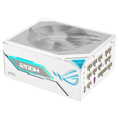 ASUS ROG -THOR-1200P3-WHITE-GAMING unidad de fuente de alimentaci&oacute;n 1200 W 20+4 pin ATX ATX Blanco (Espera 4 dias)