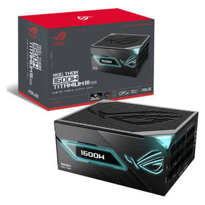 ASUS ROG -THOR-1600T3-GAMING-EVO unidad de fuente de alimentaci&oacute;n 1600 W 20+4 pin ATX ATX Gris (Espera 4 dias)