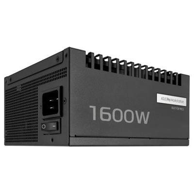 ASUS Pro WS 1600W Platinum unidad de fuente de alimentación 20+4 pin ATX ATX Negro (Espera 4 dias)-SX69 ASUS Pro WS 1600W Platinum unidad de fuente de alimentación 20+4 pin ATX ATX Negro (Espera 4 dias)