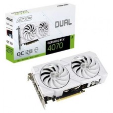 TARJETA GRAFICA ASUS RTX4070 D E WH OC12G