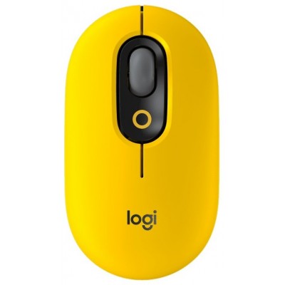 MOUSE LOGITECH POP CON EMOJI COLOR BLAST YELLOW