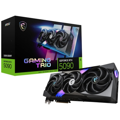 MSI GAMING GeForce RTX5090 TRIO OC 32GB NVIDIA GeForce RTX 5090 GDDR7 (Espera 4 dias)