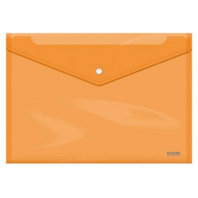 SOBRES POLIPROPILENO BROCHE NARANJA FOLIO APAISADO 335X235 DOHE 91478 (MIN10) (Espera 4 dias)