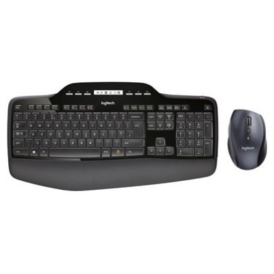 Teclado Logitech Wireless Desktop Mk710 Us Int