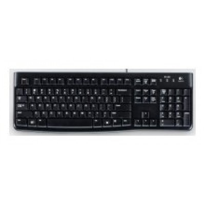 Teclado Logitech K120 Retail Frances Con Cable Usb