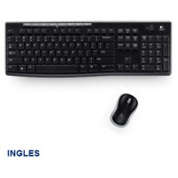 Teclado Logitech Mk270 Ingles Internacional