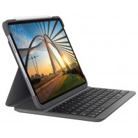 TECLADO BLUETOOTH FUNDA LOGITECH SLIM FOLIO PARA IPAD