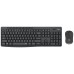 COMBO TECLADO RATON LOGITECH MK295 RF INALAMBRICO NEGRO