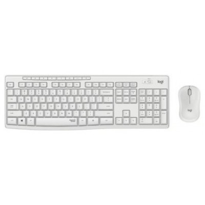 LOGITECH TECLADO + RATON MK295 Silent Blanco INALAMBRICO