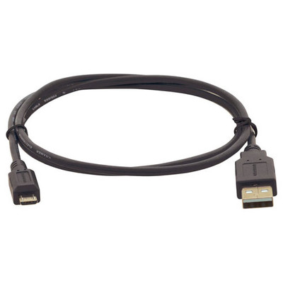Kramer Electronics C-USB/MICROB-3 cable USB 3 m 2.0 USB A Micro-USB B Negro, Plata (Espera 4 dias)