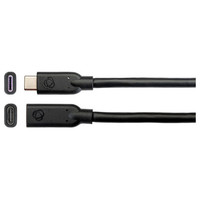 Kramer Electronics PG-U32/FF cambiador de g&eacute;nero para cable USB&ndash;C Negro (Espera 4 dias)