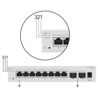 HUAWEI S210-24T2J (24*10/100/1000BASE-T PORTS, 2*2.5GE SFP PORTS, BUILT-IN AC POWER, FANLESS) (Espera 4 dias)