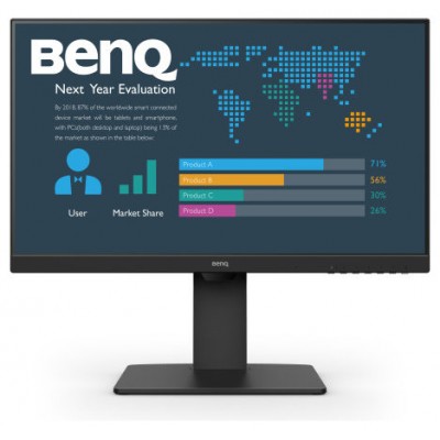 MONITOR BENQ BUSINESS BL2786TC 27” IPS 1080P, FHD, USB-C (65W),  100HZ, EYE-CARE, ERGONÓMICO, HUB USB,  99% SRGB, HDMI, DP, TÜV (Espera 4 dias)