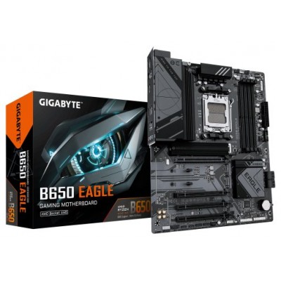 PLACA GIGABYTE B650 EAGLE,AMD,AM5,B650,4DDR5,256GB,HDMI+DP,4SATA3+3M.2,GBLAN,4USB3.2+2TYPE-C,ATX (Espera 4 dias)-SX21 PLACA GIGABYTE B650 EAGLE,AMD,AM5,B650,4DDR5,256GB,HDMI+DP,4SATA3+3M.2,GBLAN,4USB3.2+2TYPE-C,ATX (Espera 4 dias)
