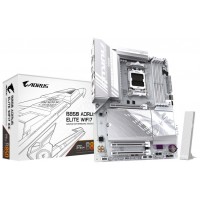GIGABYTE B850 AORUS ELITE WIFI7 ICE Placa Base - Procesadores AMD Ryzen Serie 9000, VRM digital de 12+2+1 fases, hasta 8200MHz DDR5 (OC), 1xPCIe 5.0 + 2xPCIe 4.0 M.2, LAN 2.5, WIFI 7, USB 3.2 Gen 2x2 (Espera 4 dias)