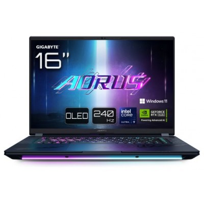 PORTATIL GIGABYTE AORUS MASTER 16 U9-275HX RTX 5080 32GB 1TB 16"OLED W11P