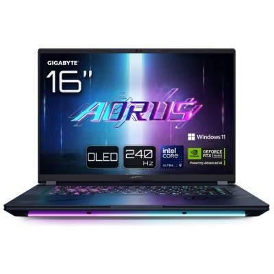 GIGABYTE PORTATIL AORUS MASTER 16 BZHC6ESE64SP,iULTRA 9 275HX,32GB DDR5,SSD 1TB,16&rdquo; IPS 240Hz QHD OLED,RTX5090/24GB,W11 PRO (Espera 4 dias)