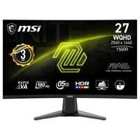 MSI MAG 27CQ6F pantalla para PC 68,6 cm (27") 2560 x 1440 Pixeles Quad HD LCD Negro (Espera 4 dias)-32SX MSI MAG 27CQ6F pantalla para PC 68,6 cm (27") 2560 x 1440 Pixeles Quad HD LCD Negro (Espera 4 dias)