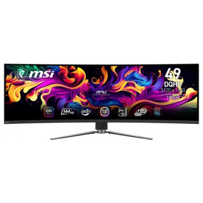 MSI MPG 491CQP QD-OLED pantalla para PC 124,5 cm (49") 5120 x 1440 Pixeles DQHD QDOLED Negro (Espera 4 dias)