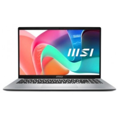 MSI PORTATIL MODERN 15 F1MG-600ES. 15.6" FHD (1920*1080), 60HZ IPS. INTEL CORE 5 PROCESSOR 120U. INTEL GRAPHICS. DDR IV 8GB*2. 512GB NVME SSD. PLATINUM GRIS. W11 HOME (Espera 4 dias)