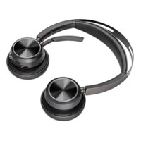 HP Poly Auriculares Poly Voyager Focus 2 USB-C-C + adaptador USB-C/A (Espera 4 dias)